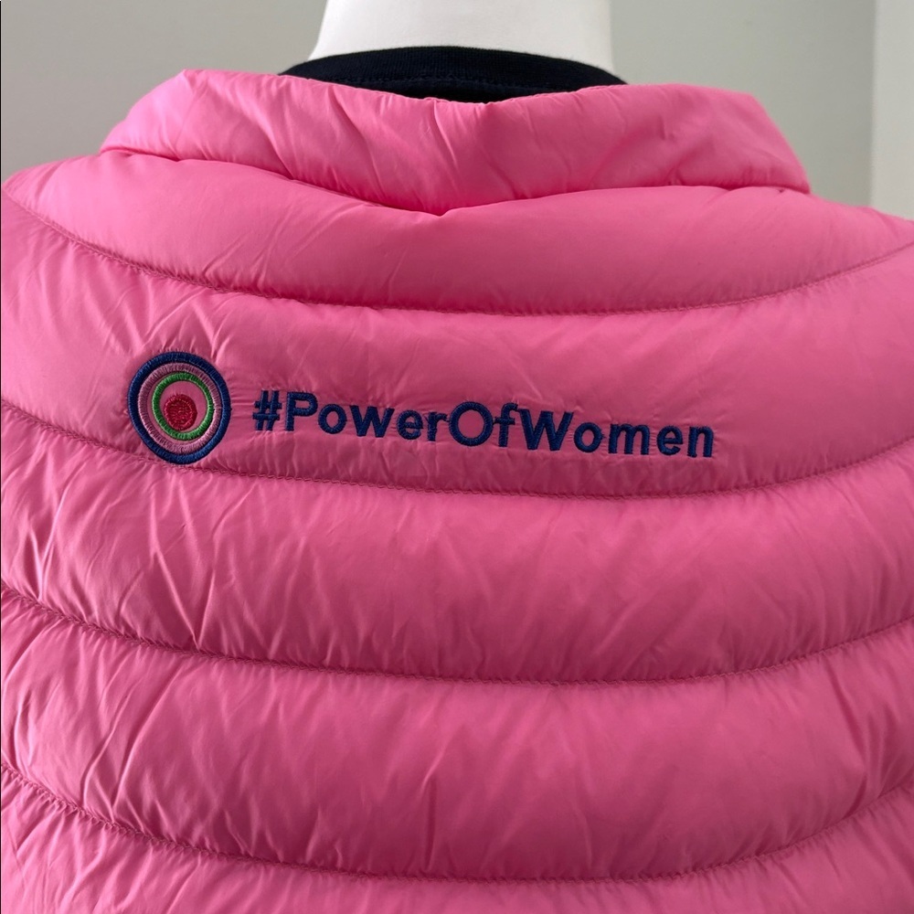 Cotes of London St. Ives Down Vest Bubblegum Pink NEW embroidered logo - Picture 6 of 9